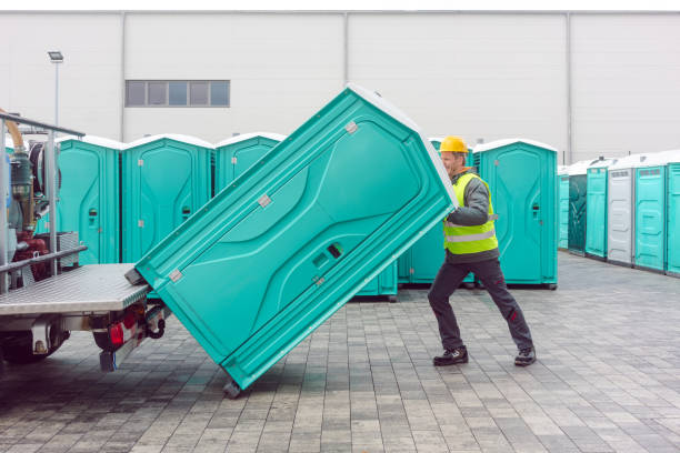 Porta potty delivery and setup in Lodi, OH